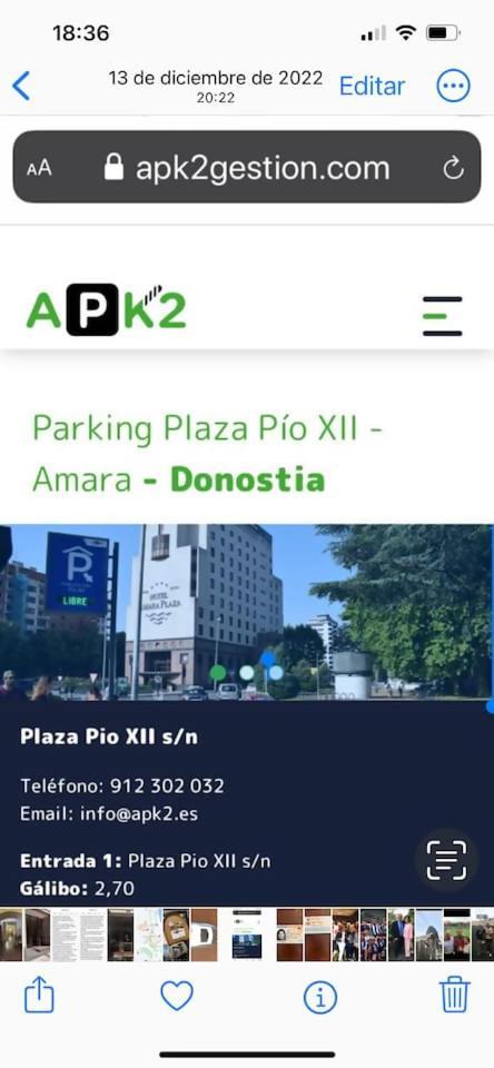 圣塞瓦斯蒂安Donosti House Bi Con Parking Ess2648公寓 外观 照片